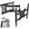 OEM XTRARM Tantalum TURN 80 cm supporto TV a parete nero - Raccomandazione TV circa: 32-75 pollici - VESA 100x100 ... 200x200 ... 400x400 mm - Ruotabile / girevole