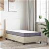 vidaXL Materasso per bambini in schiuma medio-morbida 80x160 cm