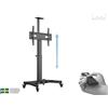 Multibrackets MB-5834 Supporto TV mobile motorizzato con supporto per telecamera, 32"-75", max. 60 kg