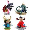 Megahouse Figurki One Piece Petitrama PVC Mini Statues Logbox Re Birth Wanokuni Vol. 2 - 9 cm