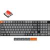 Keychron K17 Max QMK Tastiera meccanica senza fili, QWERTY US, LED, Hot-Swap, profilo basso, Gateron Mechanical Red K17M-A1