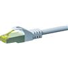 DSIT Cavo di rete RJ45 S/FTP (PiMF), con cavo grezzo Cat.7, bianco, 20 m (DC-72-200)