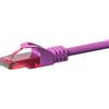 DSIT Cavo di rete CAT6, U/UTP, 10 metri, rosa, 100% rame