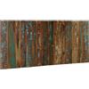 vidaXL Testiera Multicolore 180 cm in legno massiccio antico