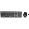 HP Tastiera e mouse wireless ricaricabili combinati HP 720 multidispositivo, wireless, USB + Bluetooth, interruttore meccanico, QWERTY, nero, include mouse