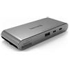 TERRA MOBILE docking station 770 USB-C Dual Display con cavo USB-C per notebook