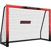 HUDORA Pro Tect 180, Bersaglio da calcio, Nero, Rosso, Poliestere, Acciaio inossidabile, 6 anni, 1800 mm, 1200 mm