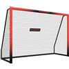 HUDORA Porta da calcio Hudora Pro Tect 240 rossa - robusta porta da calcio per bambini