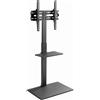 Gembird Tvs-55t-02 Supporto TV argento Argento Taglia unica