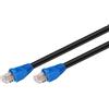 DSIT DANICOM Cavo CAT6 per esterni UTP - 15 metri - nero 100% rame