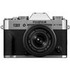 Fujifilm X -T30 III + XC 13-33mm, 26,1 MP, 9600 x 2160 pixel, X-Trans CMOS 4, 6,2K, touchscreen, argento, nero