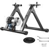 VEVOR bike roller trainer bike trainer per ruote da 660,4-736,6 mm / 700C, cyclette trainer pieghevole con sgancio rapido e supporto ruota anteriore, capacità di carico 150 kg, allenamento a casa in bicicletta