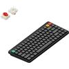 NuPhy Node 75 Tastiera meccanica wireless Low-Profile QWERTY US / Ink Gray / Red nano