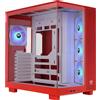 Thermaltake View 380 XL TG ARGB, case tower, (vetro temperato x 2)
