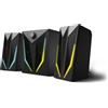 uRage Set di altoparlanti da gioco uRage 2.1 "BLAST-R 621", 20 W, PC, console, TV Altro
