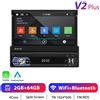 StarTech Autoradio - Lettore multimediale Android 13 da 1 DIN - Touchscreen da 17,8 cm - CarPlay - 2 GB di RAM + 64 GB di ROM - Navigazione GPS con Wi-Fi - 1024×600 - 2 porte USB + USB-C