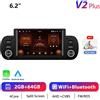 StarTech Autoradio per Fiat Panda 2013-2020 - 1-DIN Android 13 con CarPlay - Touchscreen da 15,7 cm - 2 GB di RAM e 64 GB di ROM - Navigazione GPS - RDS/FM - 2 porte USB - Comandi al volante
