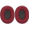 OEM Cuscinetti auricolari di ricambio morbidi in , con schiuma memory e spessore rinforzato, per cuffie over-ear wireless, colore rosso