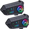 OEM Set di cuffie Bluetooth, nero, 2 pezzi, ricaricabili