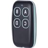 OEM Telecomando wireless a 4 tasti, 433 MHz, portata 50 m, rivestimento in pelle