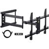 OEM Supporto da parete per TV con braccio da 765 mm per televisori da 32-75 pollici fino a 45 kg, inclinabile e girevole, VESA max. 600x400 mm