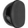 OEM Custodia rigida pieghevole per cuffie over-ear, grigio scuro, con vano per il cavo