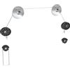 OEM Supporto da parete sottile per TV LED da 32-55 pollici, nero