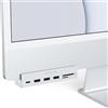 OEM Hub USB-C con porta USB-A 3.0 e lettore di schede Micro-SD, colore argento