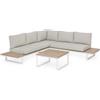 Bizzotto Set Salotto Angolare Zelmar Vapor