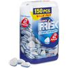 Frisk Clean Breath, Caramelle Dure Gusto Peppermint, Senza Zucchero, Due Ore di Freschezza, Microcompresse con Zinco, con Edulcoranti, 150 caramelle, Confezione da 1