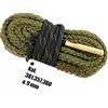 Sariputa Set di pulizia per pistole, 38 Cal .357 Cal .380 Cal & 9 mm calibro pistola fucile fllinte pulitore set pulizia armi