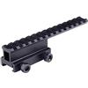 MyHaing Costruzione in Metallo QD Long Riser 20mm Mount Base Adapter per l'estensione a 20mm Mount P/W Stile Guida Ferrovia Rail