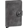 Secrid Il MiniWallet presenta delle dimensioni compatte, ma una grande capacità. Il rivestimento in pelle vintage esterno può contenere banconote, scontrini e tessere, mentre nel Cardprotector in allu