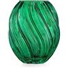 Vaso Spirale Verde in Vetro EMO' Italia - Collezione Aurora