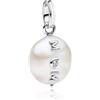 Rimgoris 925 Argento Sterling Charm Donna Bracciali Collana Cranio Cuore Rubino Ciondolo Due Toni Oro Rosa Cuore Gemma Ciondolo Interlock Doppie Stelle e Luna Chiave Angelo Ala Amore Viola