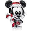 HAEPIAR Braccialetto con ciondolo a forma di palla di Natale in argento 925 con perline e zirconi cubici 5a ideale come regalo per amici e familiari.