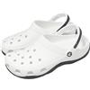 Crocs Classic Evo Clog White Black Men Unisex Slip On Casual Sandal 212481-100