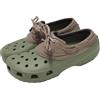 Crocs Classic Islander Clog Army Green Men Slip On Casual Sandal 212022-38V