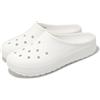 Crocs Classic Low Profile Clog White Men Unisex Slip On Casual Sandal 211139-100