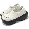 Crocs Stomp Clog Linen Clog Men Unisex Slip On Casual Platform Sandal 209347-1HR