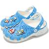 Crocs x The Smurfs Classic Clog K Allover Print Kids Preschool Sandal 210821-90H