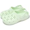 Crocs Classic Floral Cut Out Clog Jade Tint Men Unisex Casaul Sandal 210927-3YH