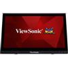 Viewsonic Monitor led 15.6" Viewsonic TD1630-3 touch HD 1366x768p 12ms classe B Nero [VS17495]