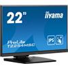 Iiyama Monitor Led 22'' Iiyama ProLite T2254MSC-B1AG Full HD 1920x1080p 4ms classe E Nero [T2254MSC-B1AG]