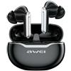 AWEI Auricolari Awei T50 TWS Bluetooth 5.3 Nero/Nero [AWEI123]