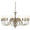 vidaXL Candelabro 12 Lampadine E14 Anticato Lampada da Soffitto a Sospensione Luce Pendente Base Metallo Bianco Gocce Acrilico Trasparente