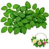 CZAYEFNH Foglie Artificiali Decorative 70 Pezzi Foglie finte Verdi 16 cm per Decorazioni Floreali Feste Compleanni Matrimonio Fai da Te Interni Esterni Fotografia