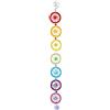iPobie 7 Chakra Cattura Sogni Arcobaleno con Prismi di Cristallo per Finestra di Auto Decorazione Casa Murale Da Appendere