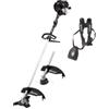 Ribimex Decespugliatore a scoppio ribimex prdebt521 con sistema di raffreddamento ad aria 2t 52 cc