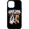 Animal Rock & Roll Graphic Concert Punk Custodia per iPhone 12 Pro Max Great Dane Heavy Metal Angry Music Rock n Roll Concerto Punk